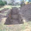 Archaeological evaluation, Trench 2, Land NW of Crees Inn, Abernethy, Perth and Kinross
