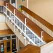 Municipal buildings. Second floor. View of stair.