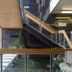 Municipal buildings. Ground floor. Council chambers stair foyer. View of stairs.