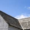 Detail of pitched roof and weathervane