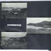 Violet Banks Photograph Album - Coll and Tiree - Page 2 - Views of Coll Harbour and Loch Eatharna