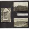 Violet Banks Photograph Album - The Small Isles - Page 9 - Eigg; St. Donan's Chapel; The "Singing Sands" 