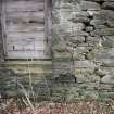 Standing Building Survey photograph, Wall W6, Land at Balmuirfield, Balmuir, Strathmartine, Angus