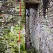 Standing Building Survey photograph, Feature F1, Land at Balmuirfield, Balmuir, Strathmartine, Angus