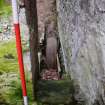 Standing Building Survey photograph, Feature F1, Land at Balmuirfield, Balmuir, Strathmartine, Angus