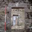 Standing Building Survey photograph, Wall W7, Land at Balmuirfield, Balmuir, Strathmartine, Angus