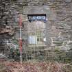 Standing Building Survey photograph, Wall W8, Land at Balmuirfield, Balmuir, Strathmartine, Angus
