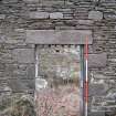 Standing Building Survey photograph, Door D6, Land at Balmuirfield, Balmuir, Strathmartine, Angus