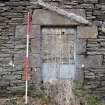 Standing Building Survey photograph, Wall W9, Land at Balmuirfield, Balmuir, Strathmartine, Angus
