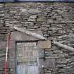 Standing Building Survey photograph, Wall W9, Land at Balmuirfield, Balmuir, Strathmartine, Angus