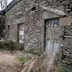 Standing Building Survey photograph, Room 2 ENE wall W8, D6, W9, Land at Balmuirfield, Balmuir, Strathmartine, Angus
