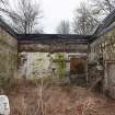 Standing Building Survey photograph, Room 2, Land at Balmuirfield, Balmuir, Strathmartine, Angus