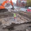 Excavation photograph, Working shot, 396-410 Gorgie Road, Edinburgh