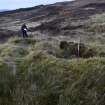 Walkover Survey photograph, Shielings (site 7g left and 7h right), Totachocaire Farm Woodland Planting, Dunvegan, Highland
