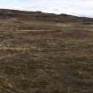 Walkover Survey photograph, Stone buildings (site 13) in landscape, Totachocaire Farm Woodland Planting, Dunvegan, Highland