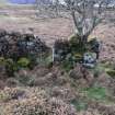 Walkover Survey photograph, Stone building (site 13b), Totachocaire Farm Woodland Planting, Dunvegan, Highland