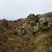 Walkover Survey photograph, Stone building (site 13b), Totachocaire Farm Woodland Planting, Dunvegan, Highland