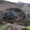 Walkover Survey photograph, Middle room of building (site 13b), Totachocaire Farm Woodland Planting, Dunvegan, Highland