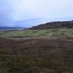 Walkover Survey photograph, Shielings and enclosure (site 19), Totachocaire Farm Woodland Planting, Dunvegan, Highland