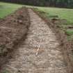 Evaluation photograph, Post-excavation taken from SW (Trench 8), Knockroom Farm, Cumnock, East Ayrshire