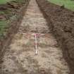 Evaluation photograph, Post-excavation taken from SW (Trench 9), Knockroom Farm, Cumnock, East Ayrshire