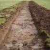 Evaluation photograph, Post-excavation taken from S (Trench 15), Knockroom Farm, Cumnock, East Ayrshire