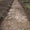 Evaluation photograph, Post-excavation taken from NW (Trench 16), Knockroom Farm, Cumnock, East Ayrshire