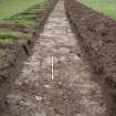 Evaluation photograph, Post-excavation taken from NW (Trench 17), Knockroom Farm, Cumnock, East Ayrshire