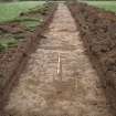 Evaluation photograph, Post-excavation taken from S (Trench 21), Knockroom Farm, Cumnock, East Ayrshire
