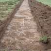 Evaluation photograph, Post-excavation taken from SW (Trench 22), Knockroom Farm, Cumnock, East Ayrshire