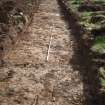 Evaluation photograph, Post-excavation taken from N (Trench 23), Knockroom Farm, Cumnock, East Ayrshire