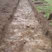 Evaluation photograph, Post-excavation taken from SW (Trench 27), Knockroom Farm, Cumnock, East Ayrshire