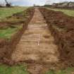 Evaluation photograph, Post-excavation taken from S (Trench 29), Knockroom Farm, Cumnock, East Ayrshire