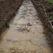 Evaluation photograph, Post-excavation taken from N (Trench 32), Knockroom Farm, Cumnock, East Ayrshire