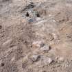 Watching Brief photograph, Rubble filled drain – detail taken from E, Cavalry Park, Kilsyth