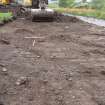 Watching Brief photograph, Pre-excavation of NE area of site taken from NE, Cavalry Park, Kilsyth