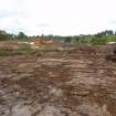Watching Brief photograph, Post-excavation of stripped area taken from N, Cavalry Park, Kilsyth