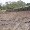 Watching Brief photograph, Post-excavation of stripped area taken from N, Cavalry Park, Kilsyth
