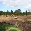 Watching Brief photograph, Post-excavation shot – general taken from W, Cavalry Park, Kilsyth
