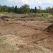 Watching Brief photograph, Stripped area NE area taken from NW, Cavalry Park, Kilsyth