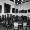 Interior, first floor, council chamber, view from south east