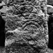 Rhynie Pictish symbol stone. (No. 6)