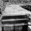 Detail of South East parapet/curtain wall walk and steps
Pl. 59D