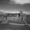 Iona, Iona Abbey.
General view from WNW.