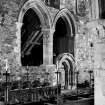 Iona, Iona Abbey, interior.
View of sacristy from South choir aisle.