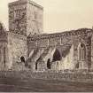 Iona, St Mary's Abbey
General view from South-East before 1874/75 restoration.