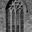 Iona, Iona Abbey.
View of East window of choir exterior.