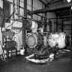 Interior.
View of Alley and MacLellan air compressor.