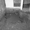 View of floor with metalled road exposed, room 11