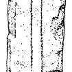 Cross incised pillar, Gleann na Gaoith, Islay.